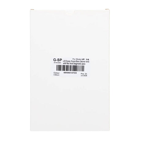 iPhone 16 OLED Skärm Original Begagnad - Diagnostik Pass