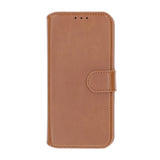 Rvelon iPhone 16 Fodral Magnetiskt Avtagbart Skal Brun