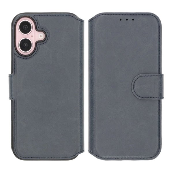 Rvelon iPhone 16 Fodral 4 Kortfack MagSafe Blå