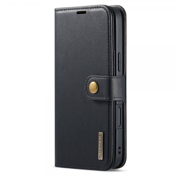 Dg.Ming iPhone 16 Plus Fodral med Löstagbart Skal Svart