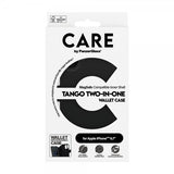 CARE by PanzerGlass iPhone 16 Plus Fodral Tango Two-in-One Wallet MagSafe Svart