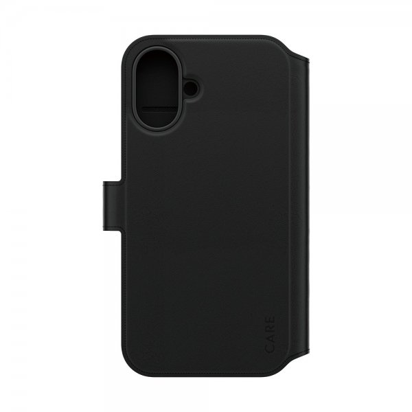 CARE by PanzerGlass iPhone 16 Plus Fodral Tango Two-in-One Wallet MagSafe Svart