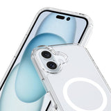 Rvelon iPhone 16 Plus Skal TPU MagSafe Transparent