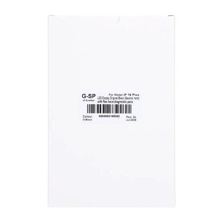 iPhone 16 Plus OLED Skärm Original Begagnad - Diagnostik Pass
