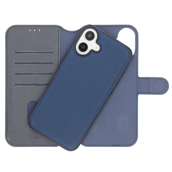 Rvelon iPhone 16 Plus Fodral Magnetiskt Avtagbart Skal Blå