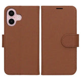 iPhone 16 Plus Fodral med Stativ Brun