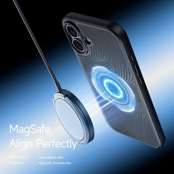 Dux Ducis iPhone 16 Plus Skal Aimo Series MagSafe Svart