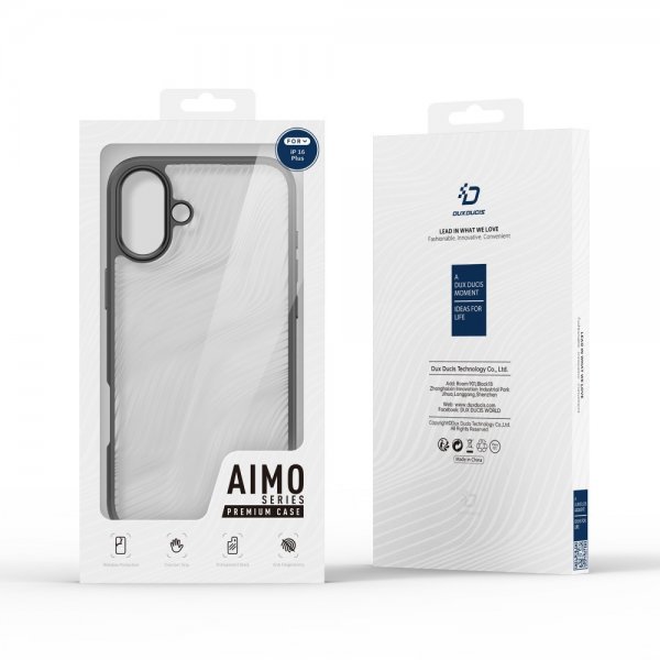 Dux Ducis iPhone 16 Plus Skal Aimo Series Svart