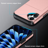 iPhone 16 Plus Skal Card Slide Svart