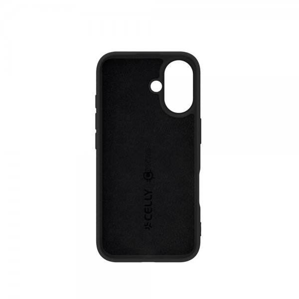Celly iPhone 16 Plus Skal CROMO Svart