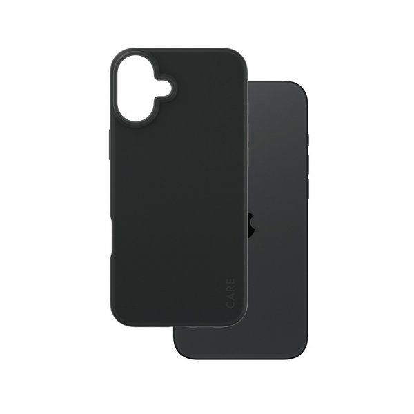 CARE by PanzerGlass iPhone 16 Plus Skal Fashionable Svart