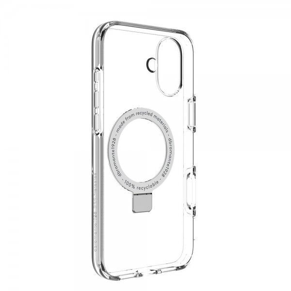 dbramante1928 iPhone 16 Plus Skal Iceland Ultra D3O MagSafe Kickstand Transparent