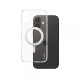 CARE by PanzerGlass iPhone 16 Plus Skal Kickstand MagSafe Silver