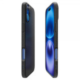 Spigen iPhone 16 Plus Skal Liquid Air Matte Black
