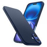 Spigen iPhone 16 Plus Skal Liquid Air Navy Blue