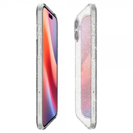 Spigen iPhone 16 Plus Skal Liquid Crystal Glitter Crystal Quartz