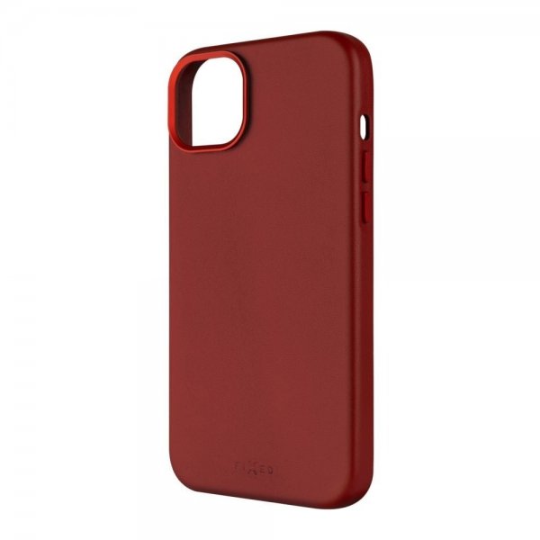 Fixed iPhone 16 Plus Skal MagLeather Röd
