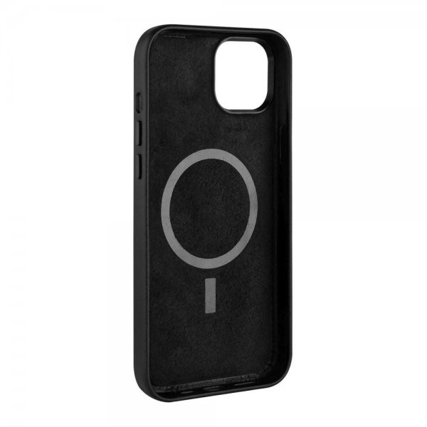 Fixed iPhone 16 Plus Skal MagLeather Svart