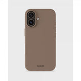 holdit iPhone 16 Plus Skal Silikon Mocha Brown