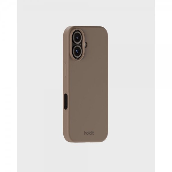 holdit iPhone 16 Plus Skal Silikon Mocha Brown