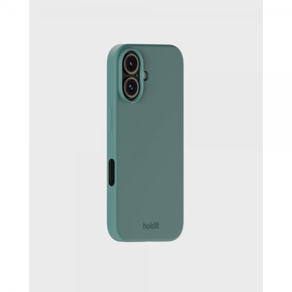 holdit iPhone 16 Plus Skal Silikon Moss Green