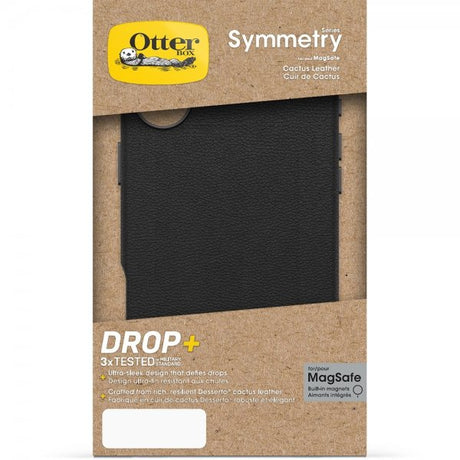 Otterbox iPhone 16 Plus Skal Symmetry Cactus Leather MagSafe Noir Ash