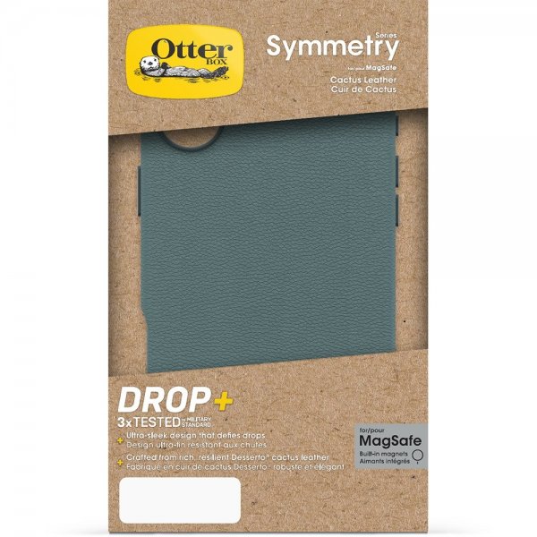 Otterbox iPhone 16 Plus Skal Symmetry Cactus Leather MagSafe Sagebrush