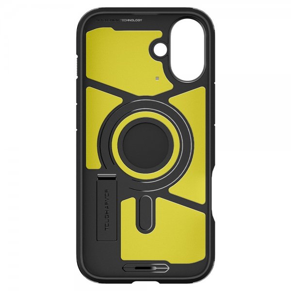 Spigen iPhone 16 Plus Skal Tough Armor MagFit Svart