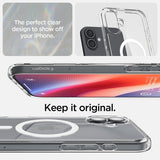 Spigen iPhone 16 Plus Skal Ultra Hybrid MagFit Vit