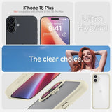 Spigen iPhone 16 Plus Skal Ultra Hybrid Mute Beige