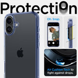 Spigen iPhone 16 Plus Skal Ultra Hybrid Sky Crystal