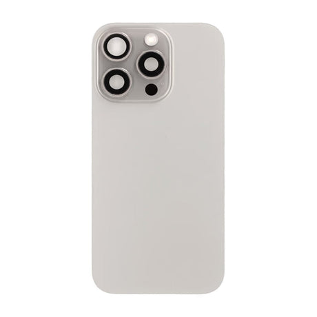 iPhone 16 Pro Baksida Glas - Naturlig Titan