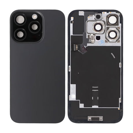 iPhone 16 Pro Baksida Glas - Svart