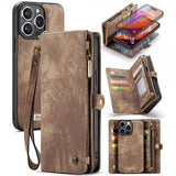 CaseMe iPhone 16 Pro Fodral 008 Series Löstagbart Skal Brun