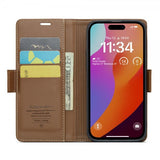 CaseMe iPhone 16 Pro Fodral 023 Series Brun