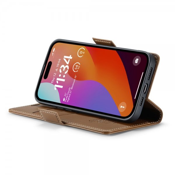 CaseMe iPhone 16 Pro Fodral 023 Series Brun
