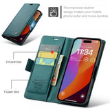 CaseMe iPhone 16 Pro Fodral 023 Series Grön