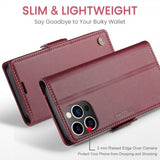 CaseMe iPhone 16 Pro Fodral 023 Series Röd