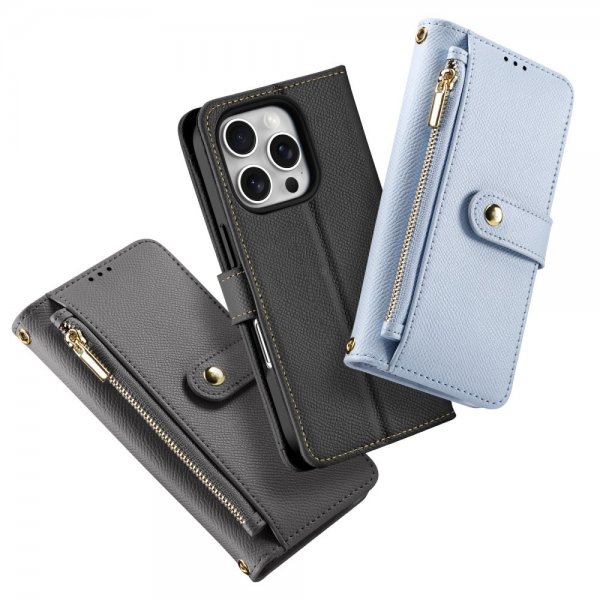 Dux Ducis iPhone 16 Pro Fodral 2-i-1 Lawa Series MagSafe Grå