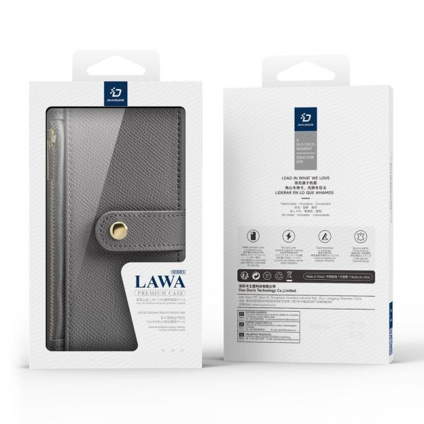 Dux Ducis iPhone 16 Pro Fodral 2-i-1 Lawa Series MagSafe Grå