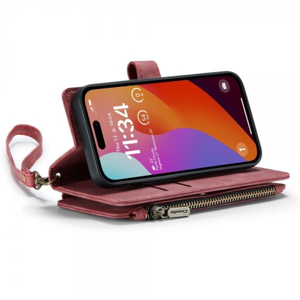 CaseMe iPhone 16 Pro Fodral C30 Series Röd