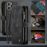 CaseMe iPhone 16 Pro Fodral C30 Series Svart