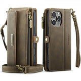 CaseMe iPhone 16 Pro Fodral C39 Series Brun