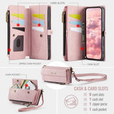 CaseMe iPhone 16 Pro Fodral C39 Series Rosa
