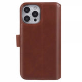 Nordic Covers iPhone 16 Pro Fodral Essential Leather Maple Brown