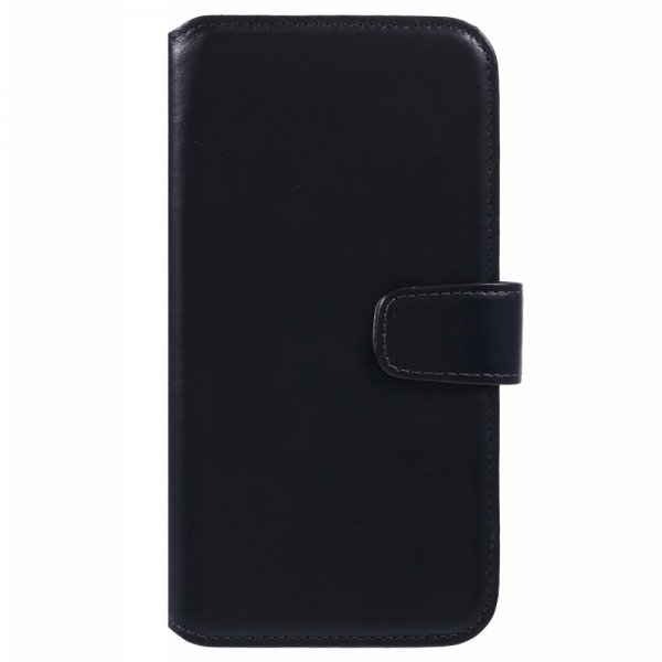 Nordic Covers iPhone 16 Pro Fodral Essential Leather Raven Black