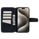 Nordic Covers iPhone 16 Pro Fodral Essential Leather Raven Black