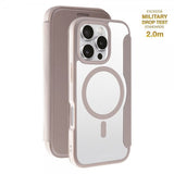 Vivanco iPhone 16 Pro Fodral Mag Wallet Greige
