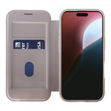 Vivanco iPhone 16 Pro Fodral Mag Wallet Greige