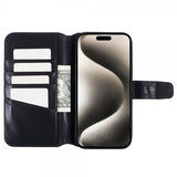 Nordic Covers iPhone 16 Pro Fodral MagLeather Raven Black